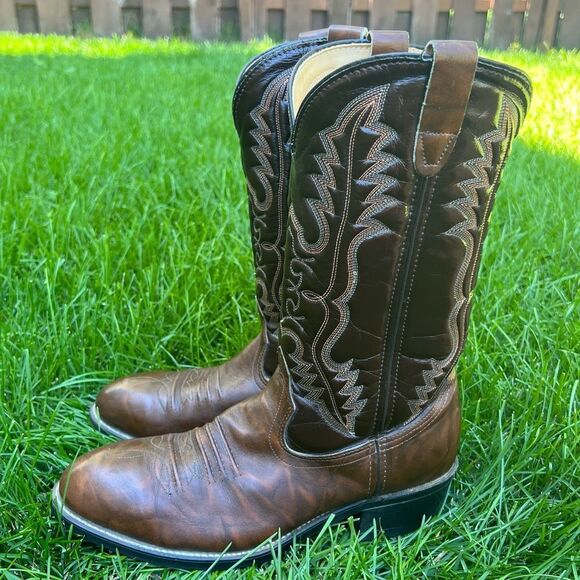 Iron Age Men\'s Size 10 Steel Toe Western Work Boots main image 11